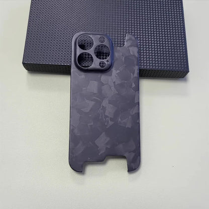 Ultra Thin Forged Carbon Fiber Cover For iPhone