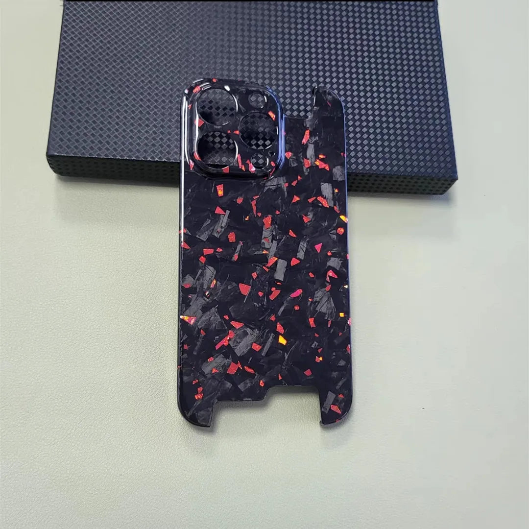 Ultra Thin Forged Carbon Fiber Cover For iPhone